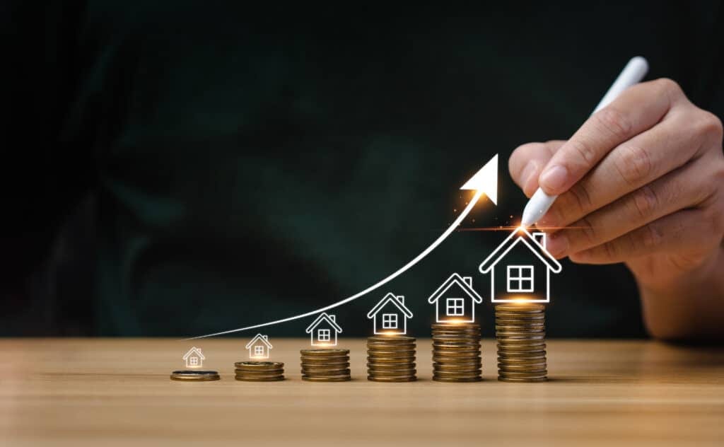 Austin Texas property valuation concept