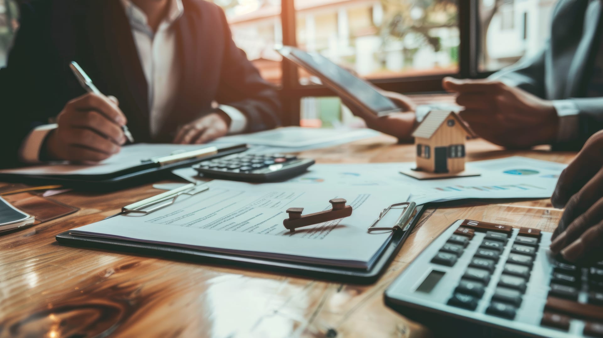 real estate document review house charts